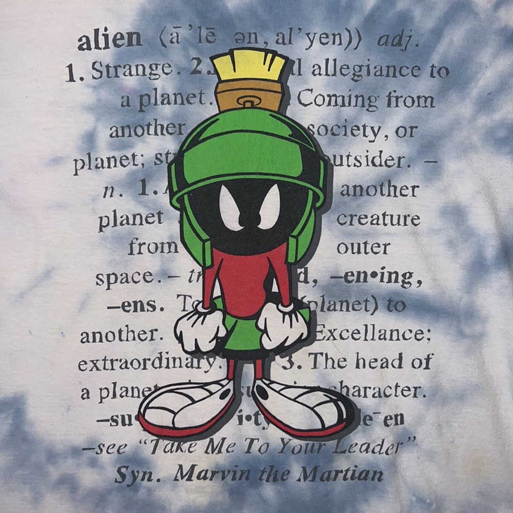 Vintage Marvin the Martian T-Shirt - Picture 2 of 9